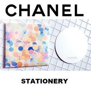 NWT 2-Pack Chanel Pearl Pastel Gift Greeting Note
